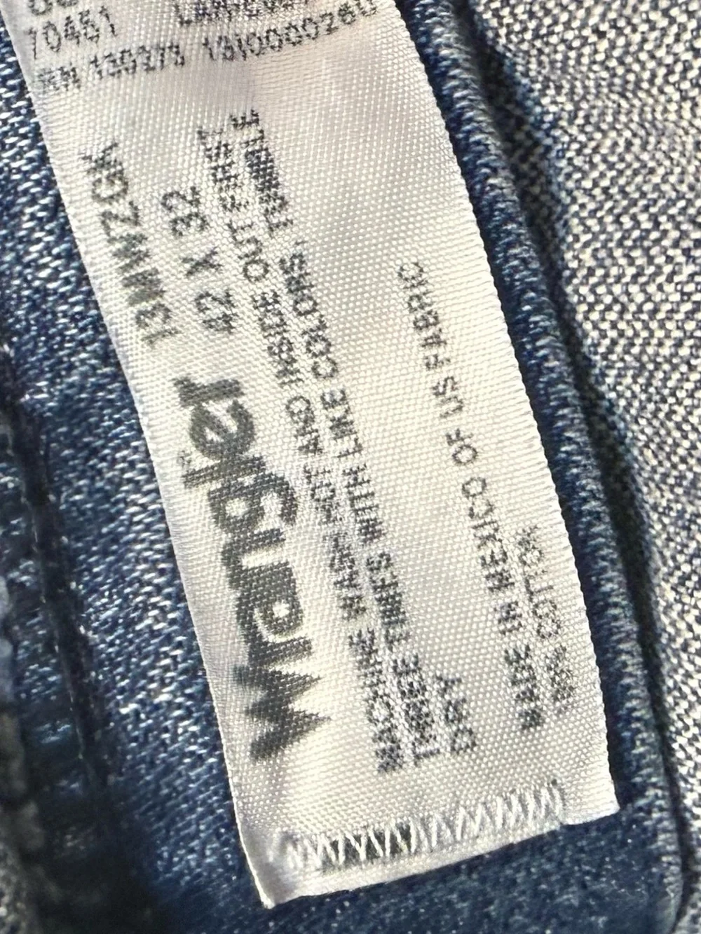 Wrangler Cowboy Cut Original Fit Jeans Stonewash Style 13MWZGK men’s size 42x32